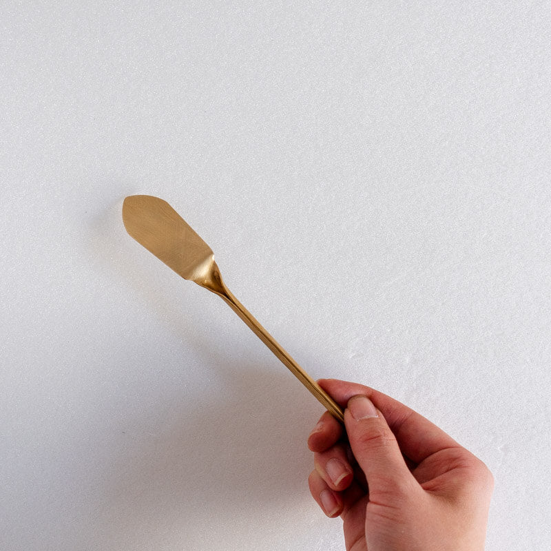 Nagako Fujita Brass Butter Knife