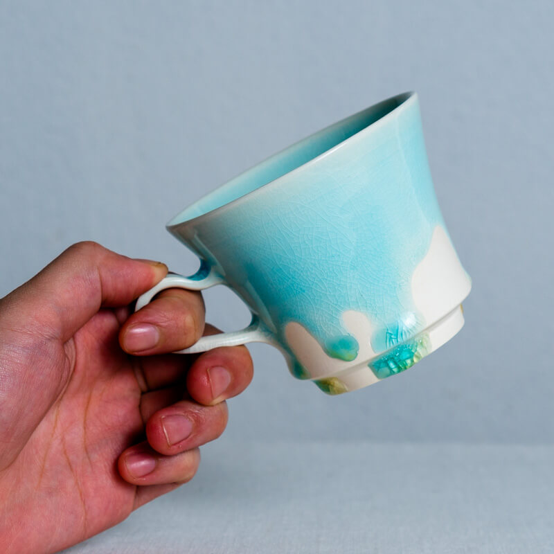 SAEKO TONAI Mug Blue