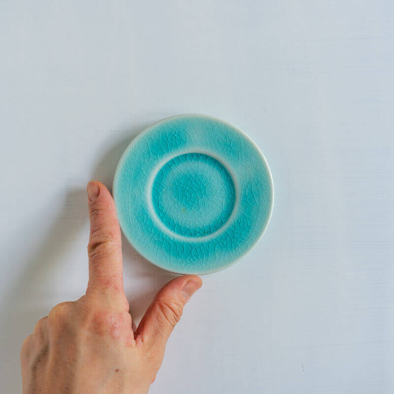 藤内紗恵子 豆皿 トルコ