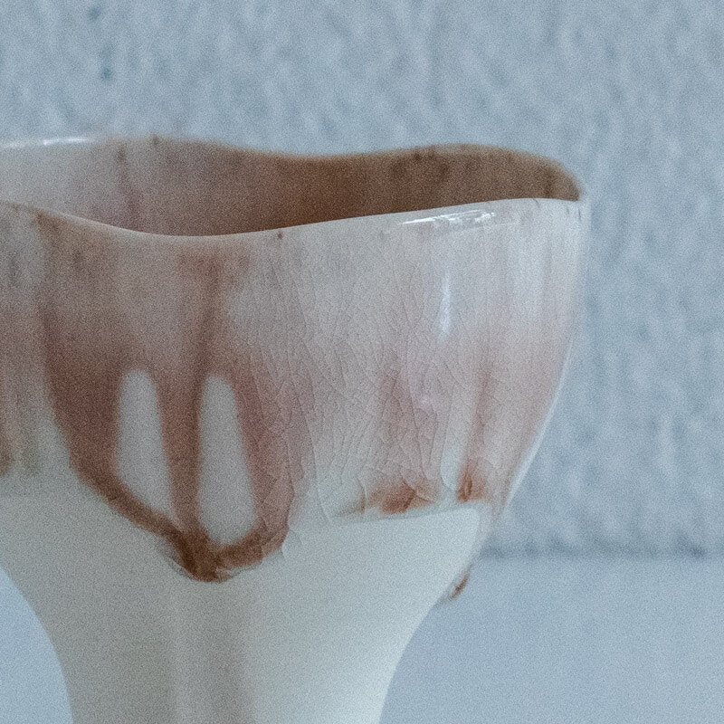藤内紗恵子 酒杯 ピンク