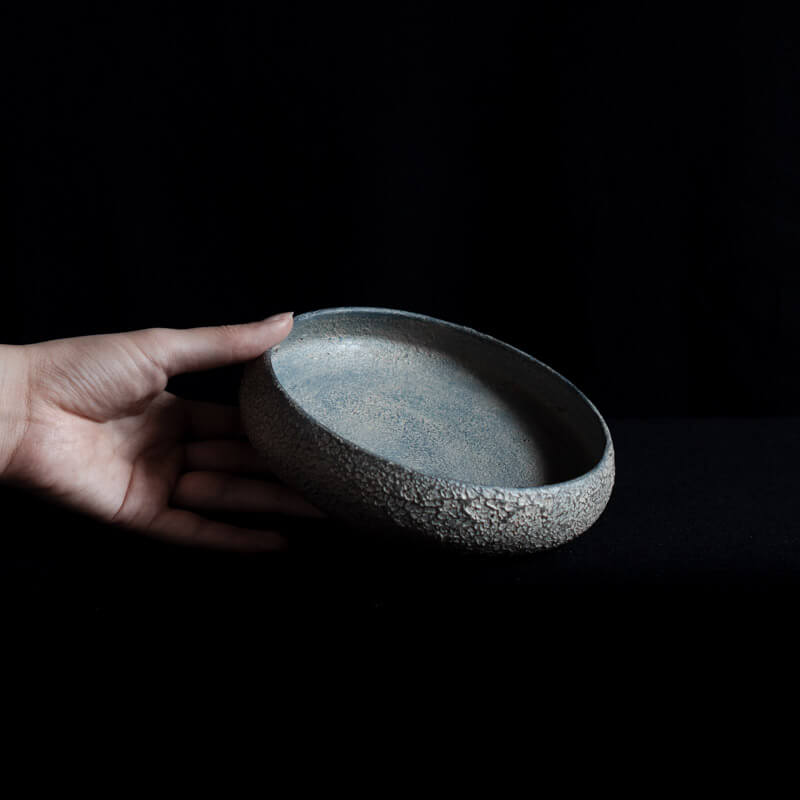 Tomohito Funaki Round Bowl 15cm Rust Urushi Lacquer B