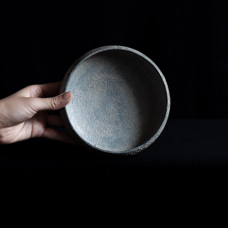 Tomohito Funaki Round Bowl 15cm Rust Urushi Lacquer B
