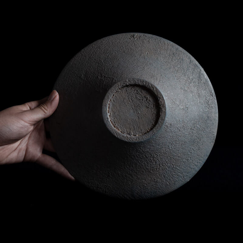 Tomohito Funaki Deep Bowl 20cm Rust Lacquer
