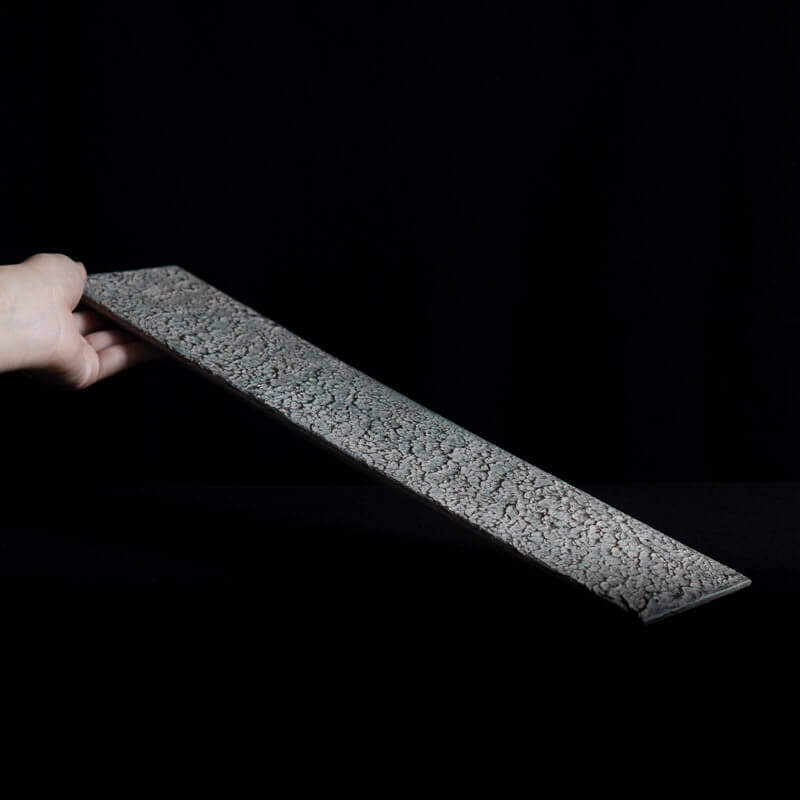 Funaki Tomohito Head Chef Long Platter with Rusted Lacquer