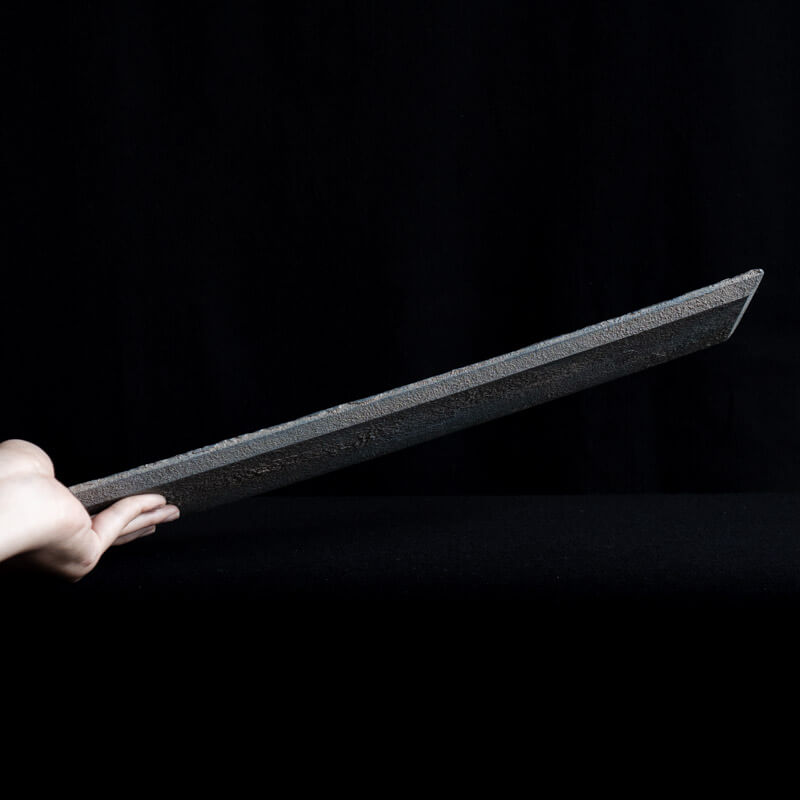 Funaki Tomohito Head Chef Long Platter with Rusted Lacquer