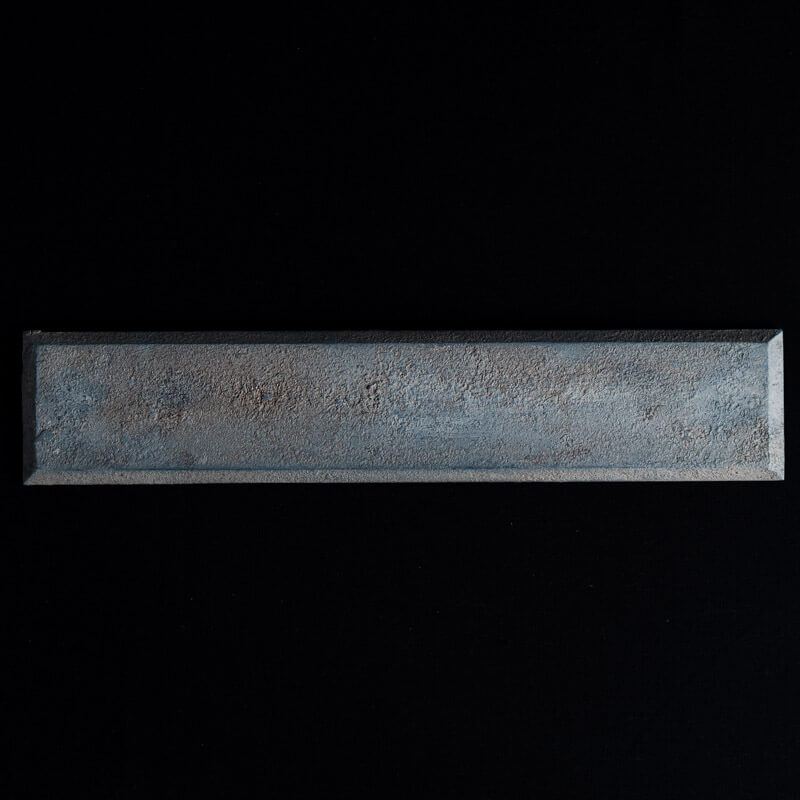 Funaki Tomohito Head Chef Long Platter with Rusted Lacquer