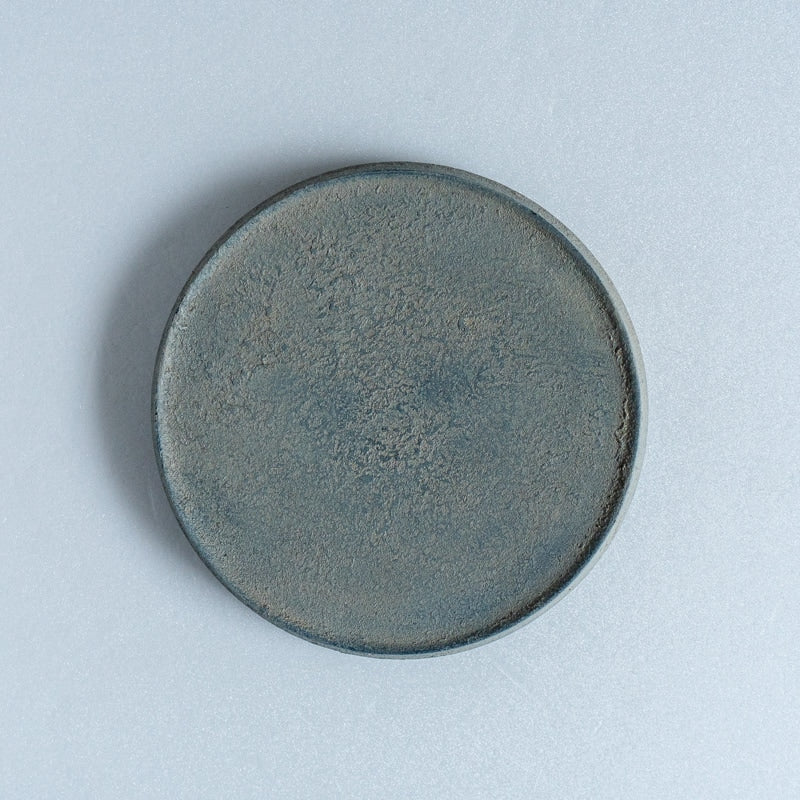船木智仁 白漆 平台皿 15cm