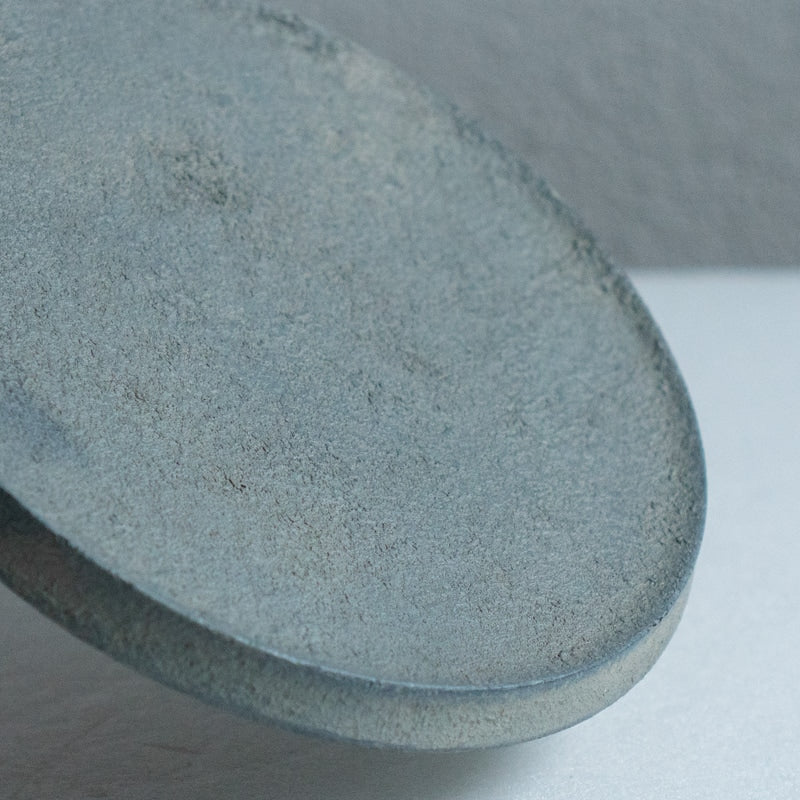 船木智仁 白漆 平台皿 15cm