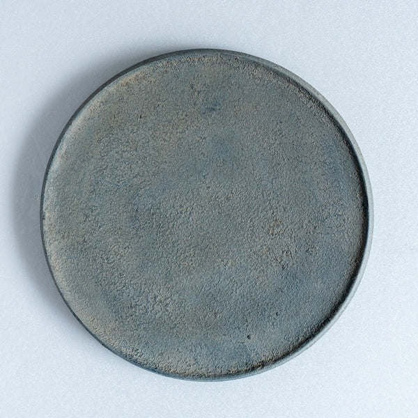 船木智仁 白漆 平台皿 20cm