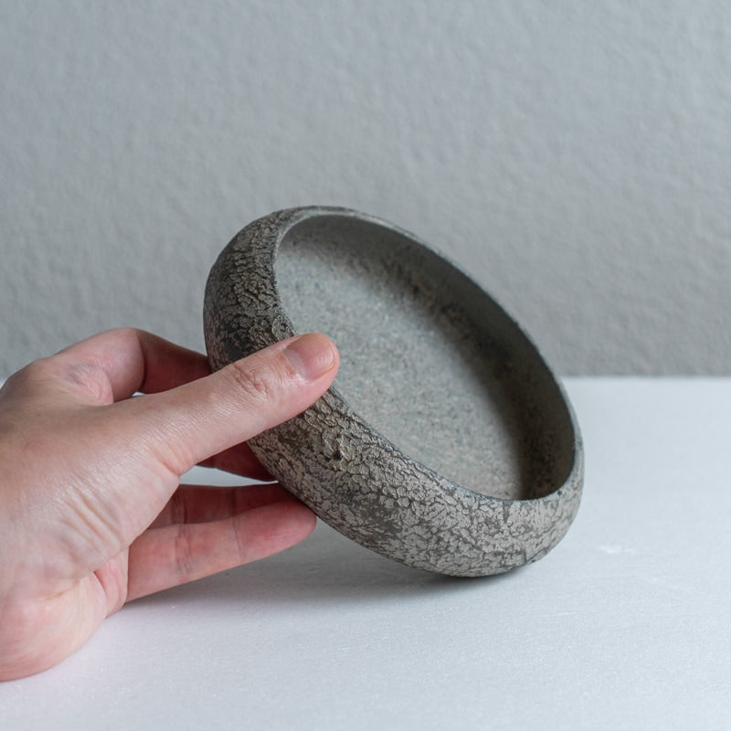 船木智仁 錆漆 丸鉢 15cm
