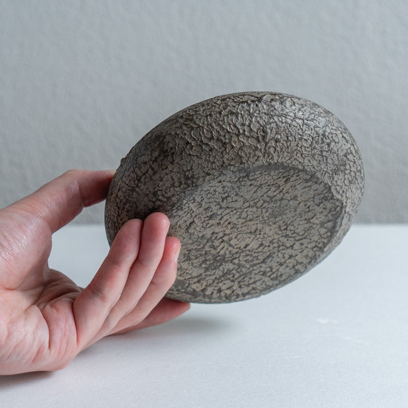 船木智仁 錆漆 丸鉢 15cm