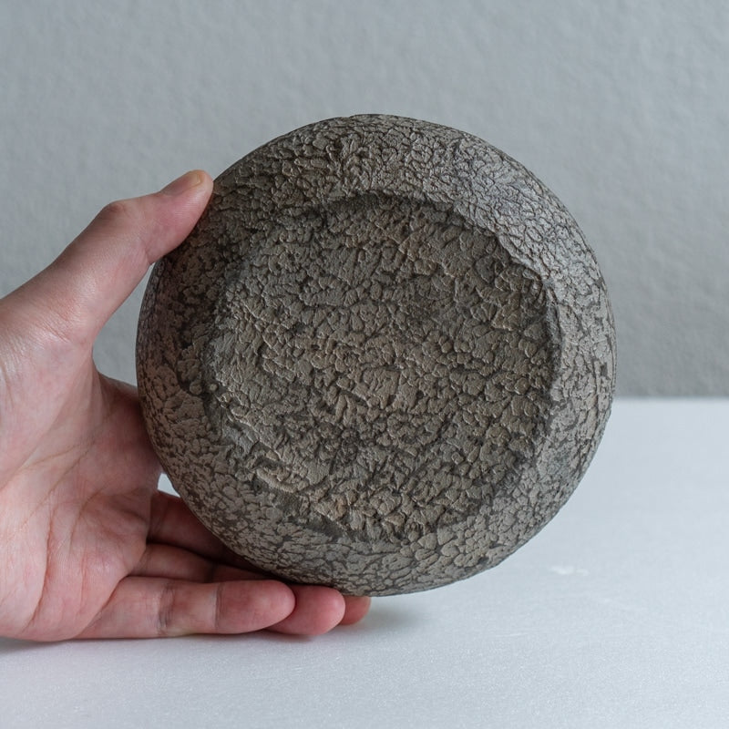船木智仁 錆漆 丸鉢 15cm
