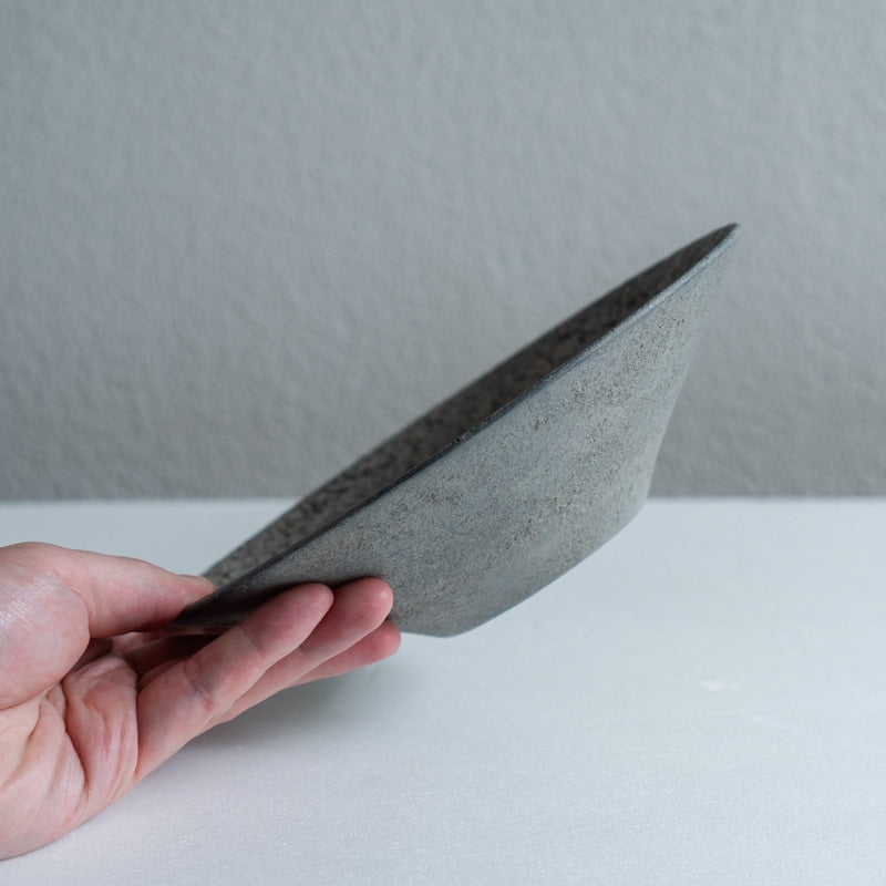 船木智仁 錆漆 深鉢 20cm