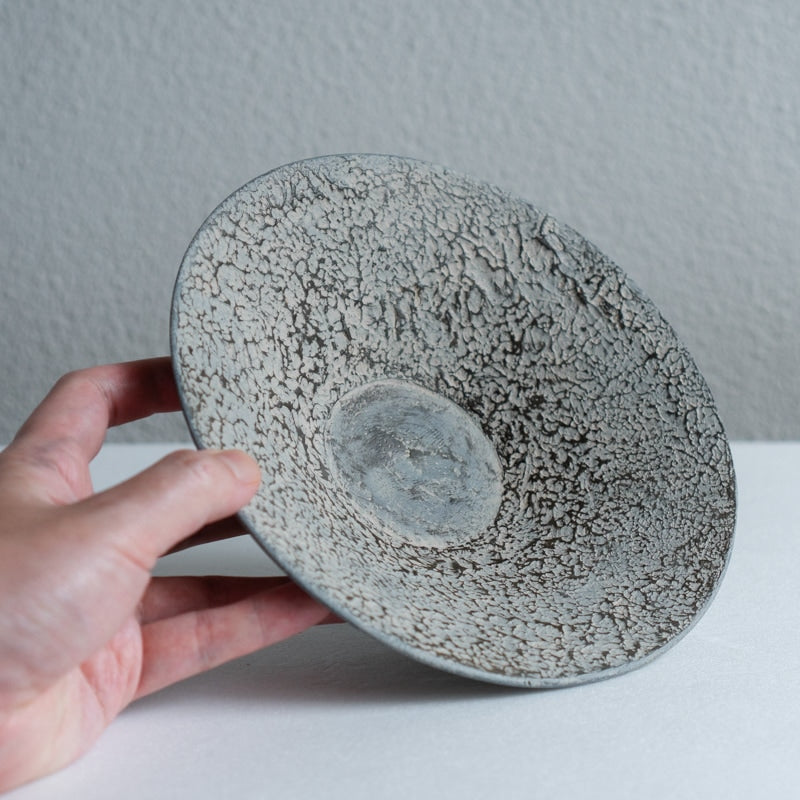 船木智仁 錆漆 深鉢 20cm