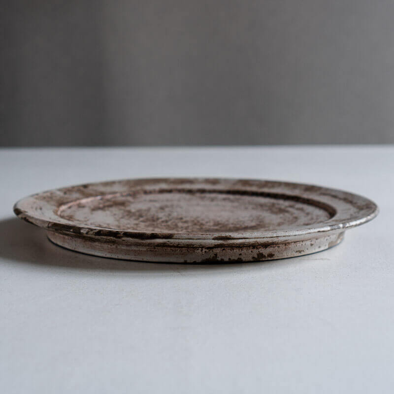 Haga Minoru Hakuhaku Rim Plate 25cm