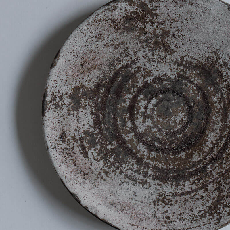 HAGA Minoru Hakuhaku Plate 22cm B