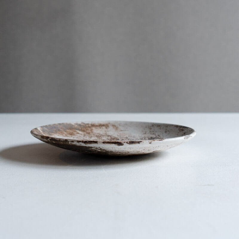 Haga Minoru Hakuhaku Shallow Bowl 21cm