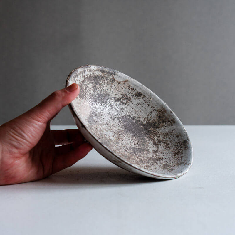 Minoru Haga Hakuhatsu Bowl 19cm