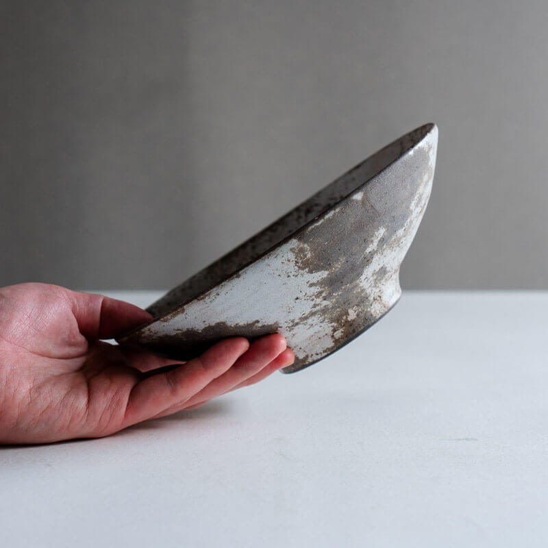 Haga Minoru Bowl Hakuhaku 20cm