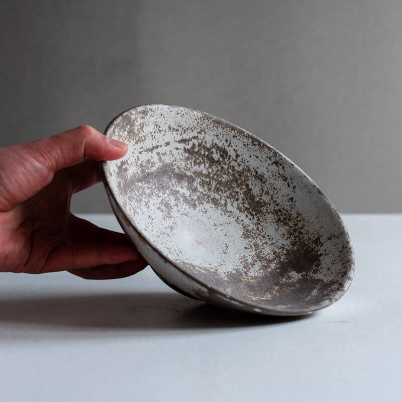 Haga Minoru Bowl Hakuhaku 20cm