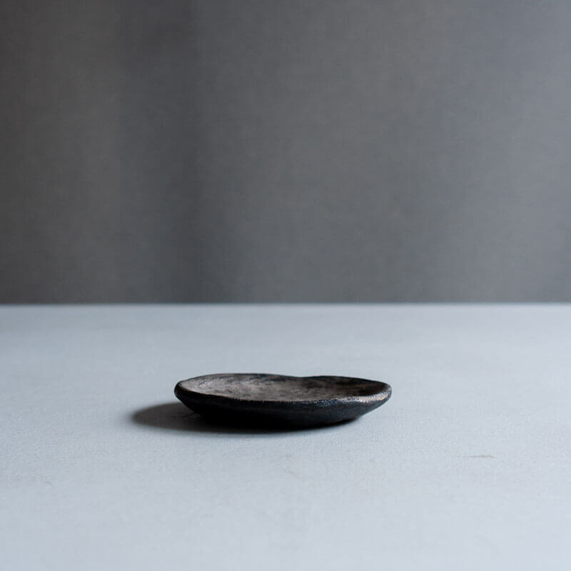 Haga Minoru Black & Silver Plate 11cm