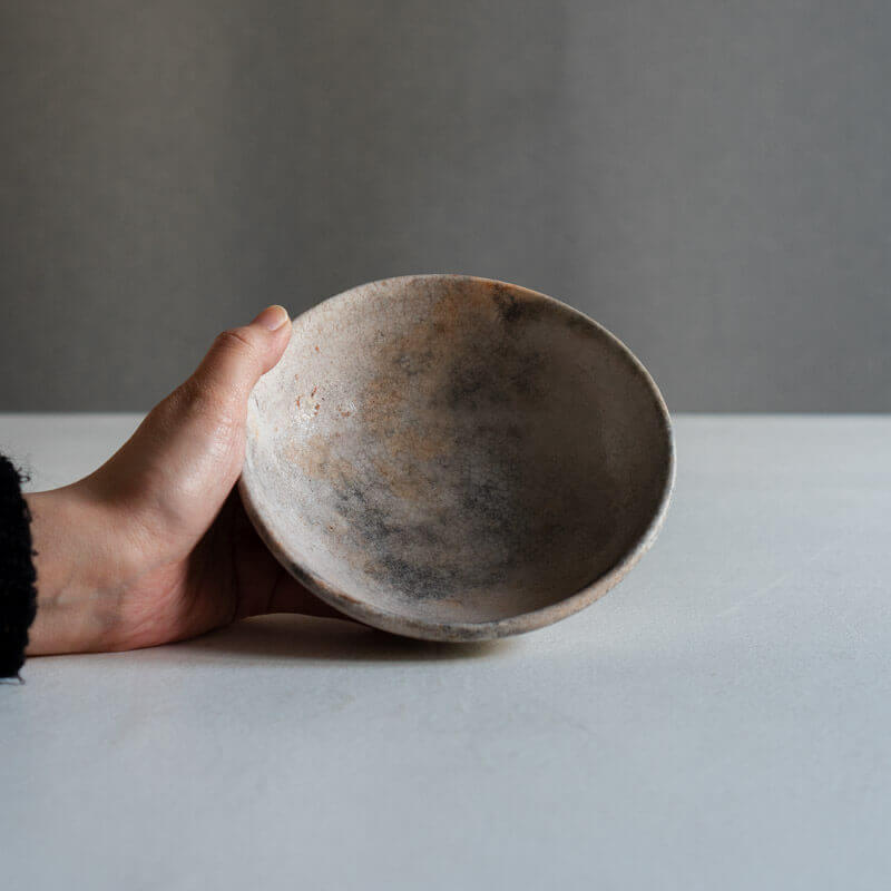 Haga Minoru Umeyaki White Bowl 15cm A