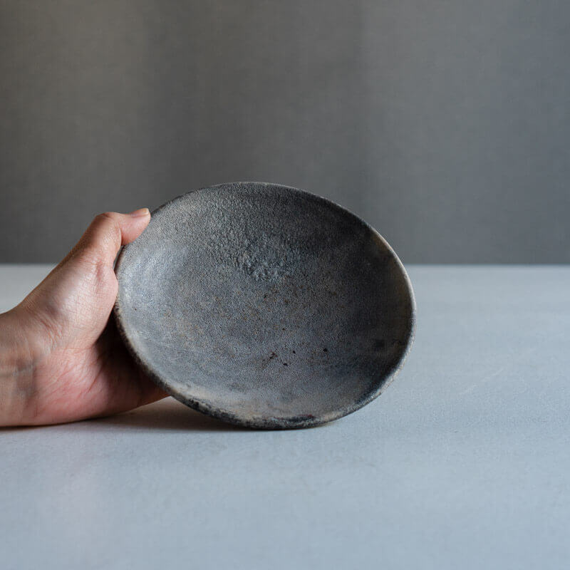 Haga Minoru Umeyaki White Plate 15cm