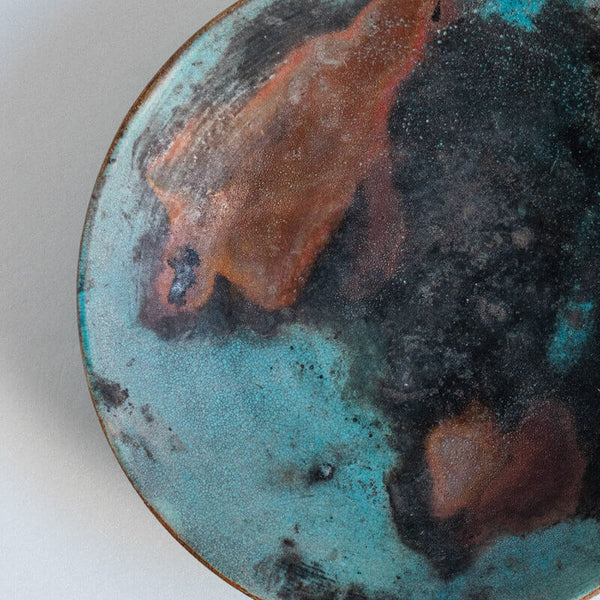 Haga Minoru Hakuhaku Rim Plate 25cm