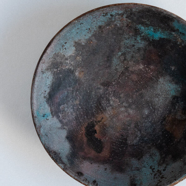 Haga Minoru Hakuhaku Rim Plate 25cm