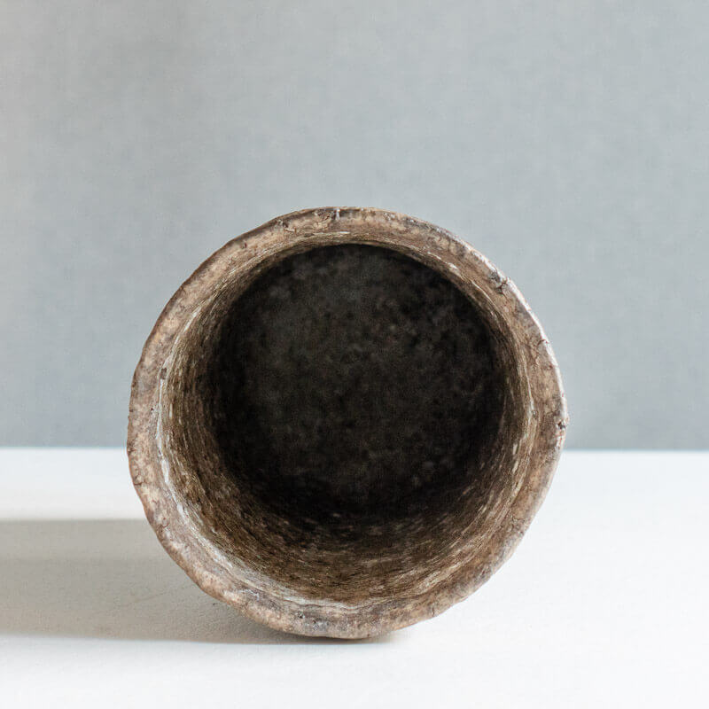 Haga Minoru: Hibi Silver Flower Vase