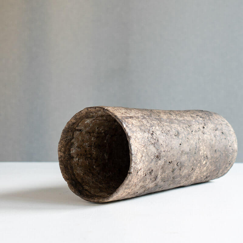 Haga Minoru: Hibi Silver Flower Vase