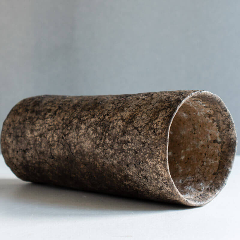 Haga Minoru: Hibi Silver Flower Vase