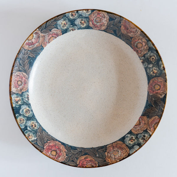 樋口早苗 リム皿 大 A