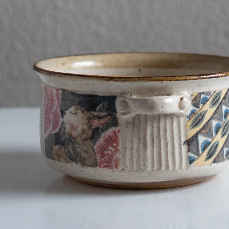 希少品】樋口一星 白磁 牡丹 中鉢 6客 おまめ1982様専用 【希少品