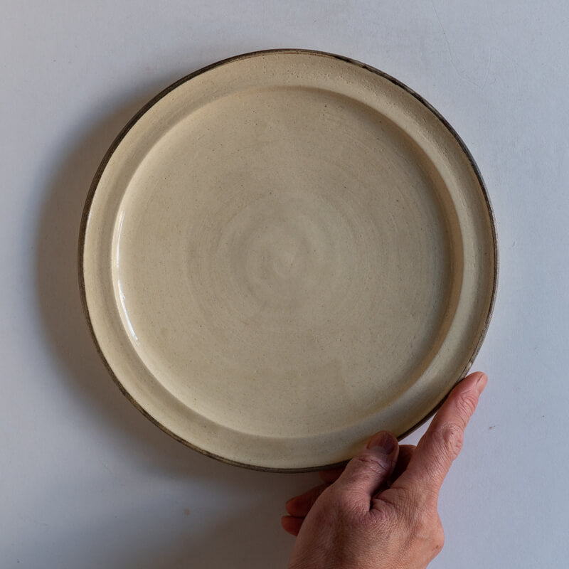 Keicondo リム皿 7寸 白