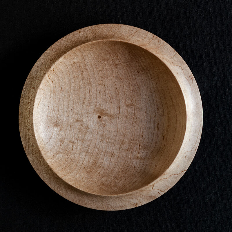 Kitao Chihiro sen-studio Round Plate 22cm Itayakaede