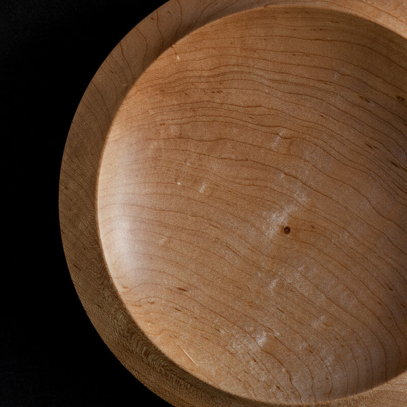 Kitao Chihiro sen-studio Round Plate 22cm Itayakaede
