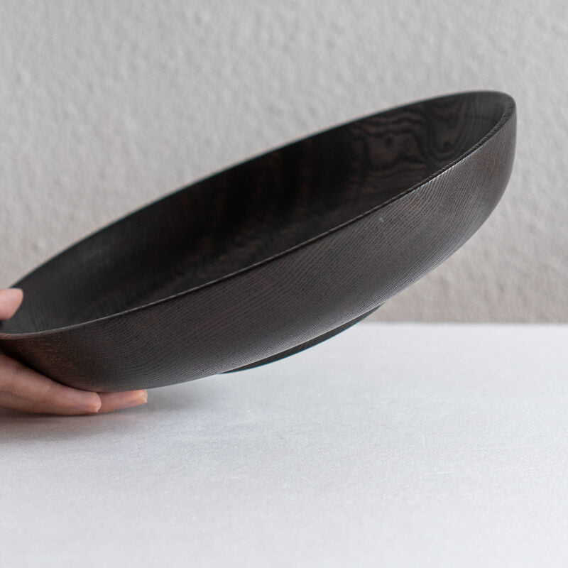 Kitaoka Chiyū, sen-studio, bowl, iron mordant A