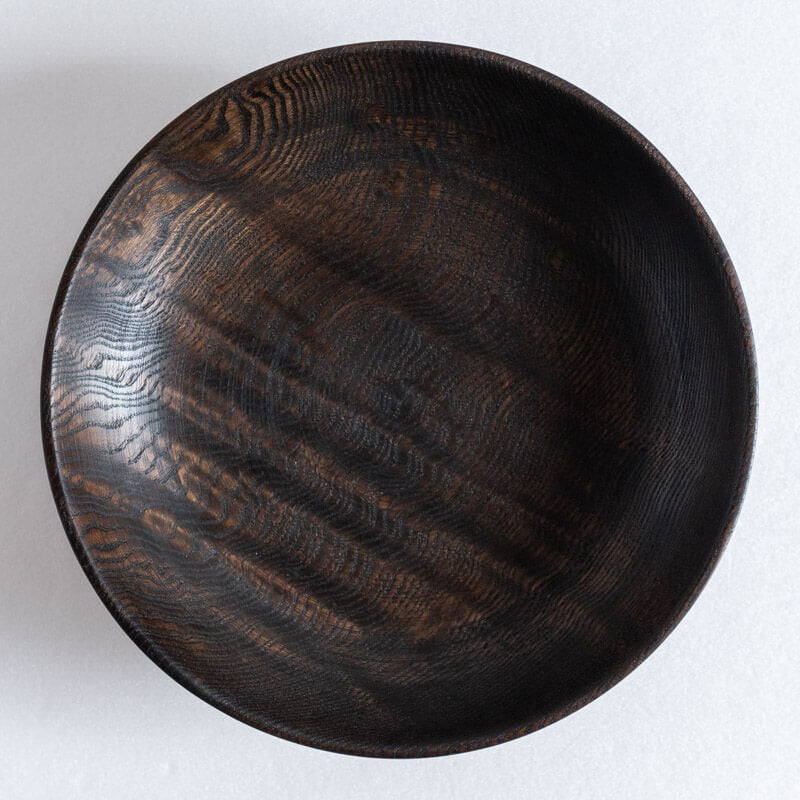 Kitaoka Chiyū, sen-studio, bowl, iron mordant A