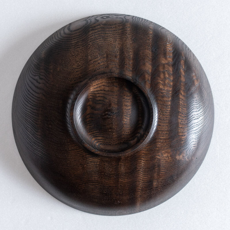 Kitaoka Chiyū, sen-studio, bowl, iron mordant A