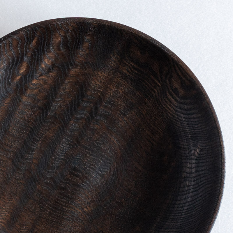 Kitaoka Chiyū, sen-studio, bowl, iron mordant A