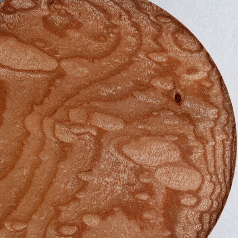 Kitagawa Chiyu sen-studio Plate 32.5cm Zelkova