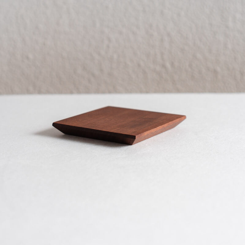 Kitagawa Chiyū sen-studio Square Plate 8.5cm