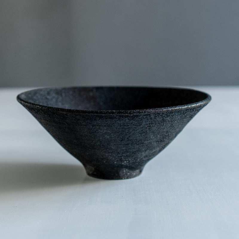 菊地亨 碗 黒 C
