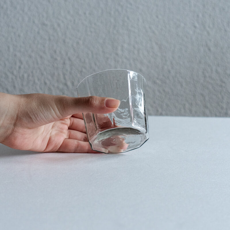 ガラスの器　小宮崇 小宮崇 トクサ紋 猪口 – うつわ屋まほろ