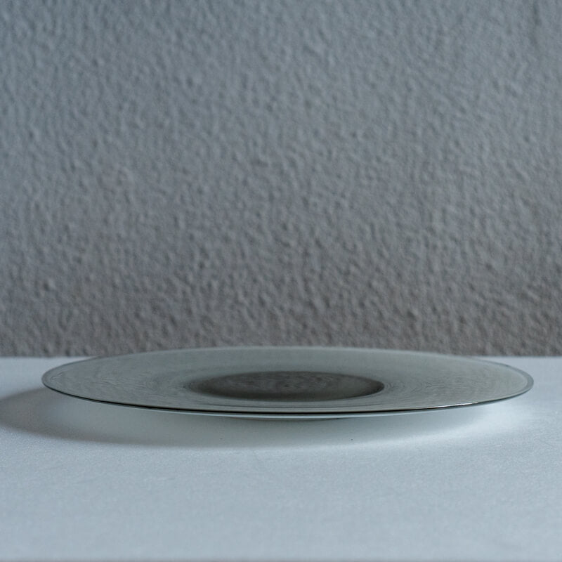 Takashi Komiya white ware puddle plate B