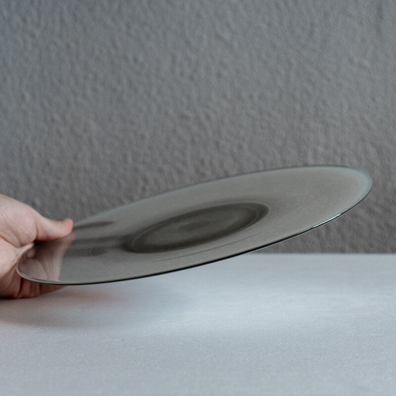 Takashi Komiya white ware puddle plate B