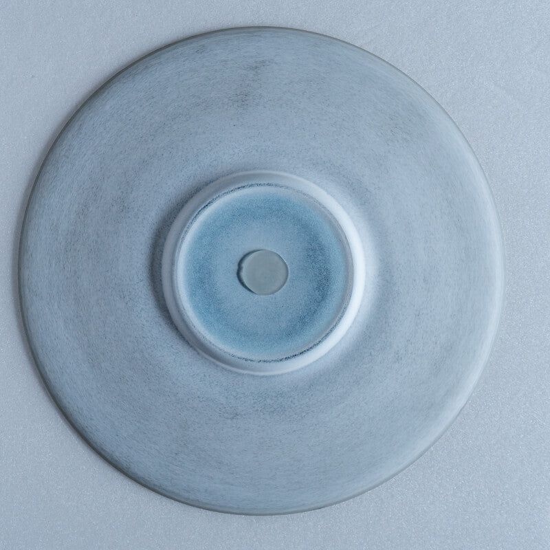 Takashi Komiya white ware puddle plate B