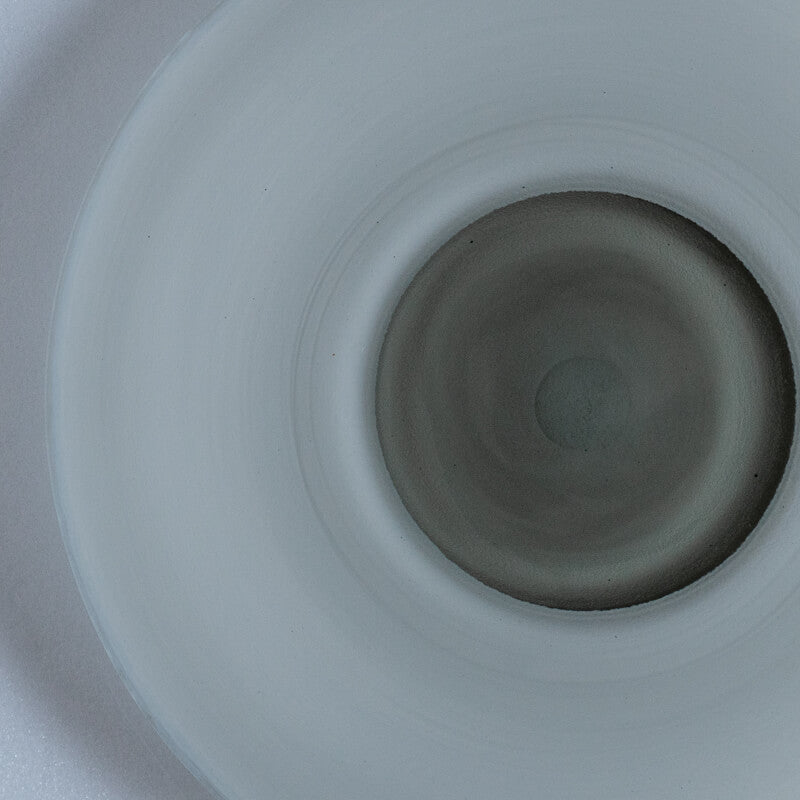 Takashi Komiya white ware puddle plate B