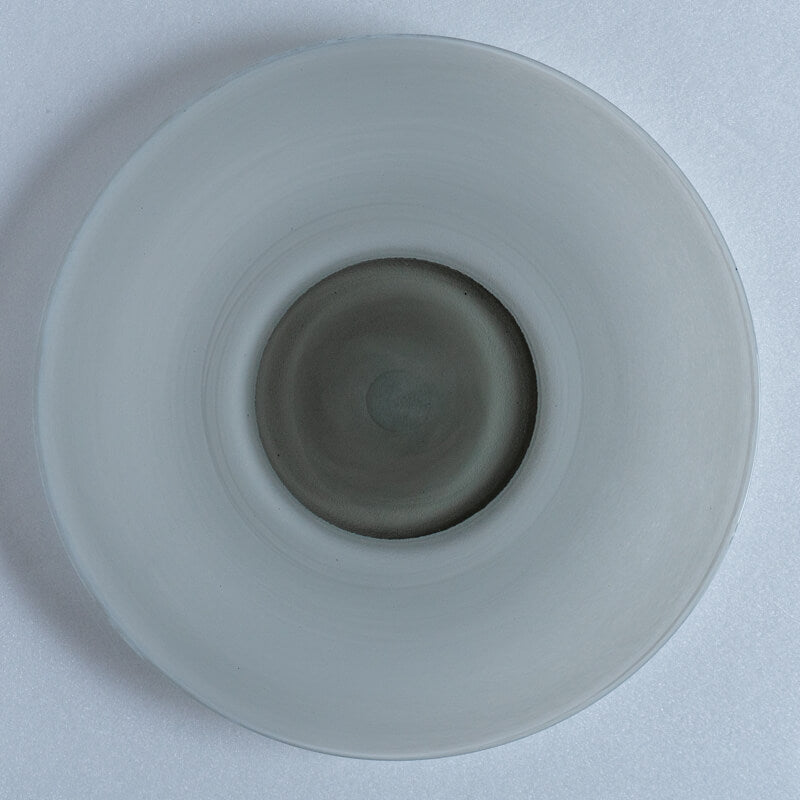 Takashi Komiya white ware puddle plate B